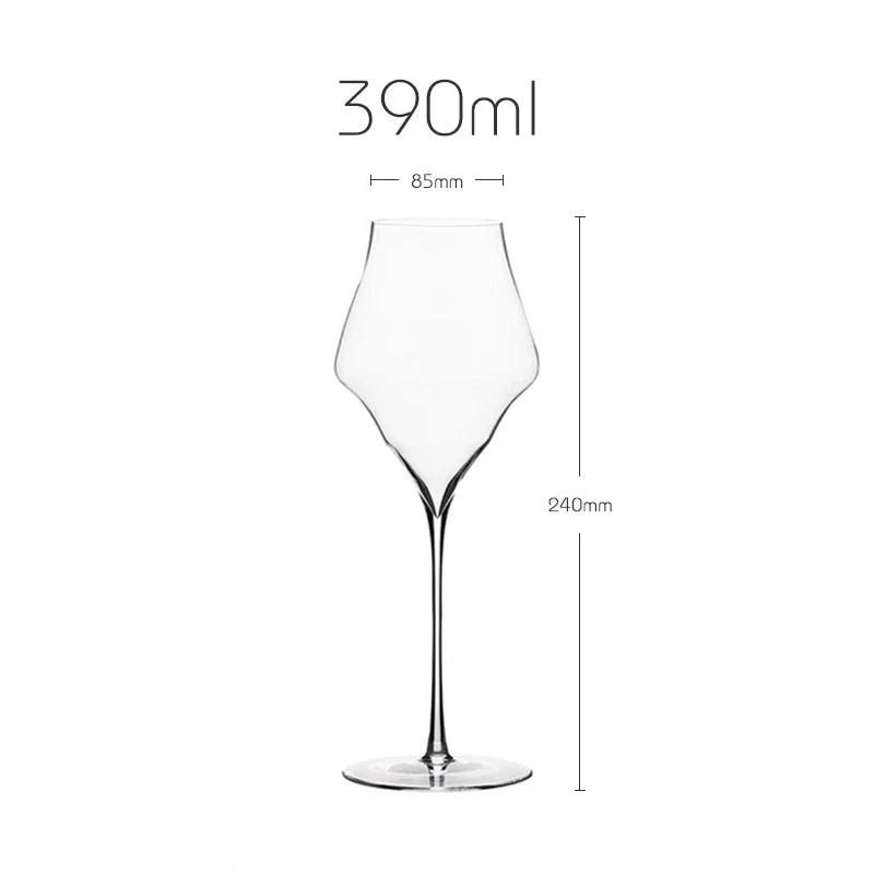 Josephinen Style Luxury Superior Quality Crystal Wine Glass 0.5mm Extremely Thin Handmade Flawless Champagne Cup Quick Pick Grocers